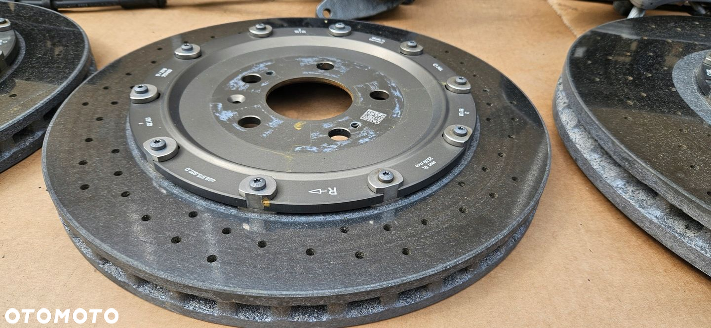 AUDI S6 RS6 S7 RS7 C7 4G HAMULCE CERAMICZNE CERAMIKA TARCZE ZACISKI KLOCKI - 8