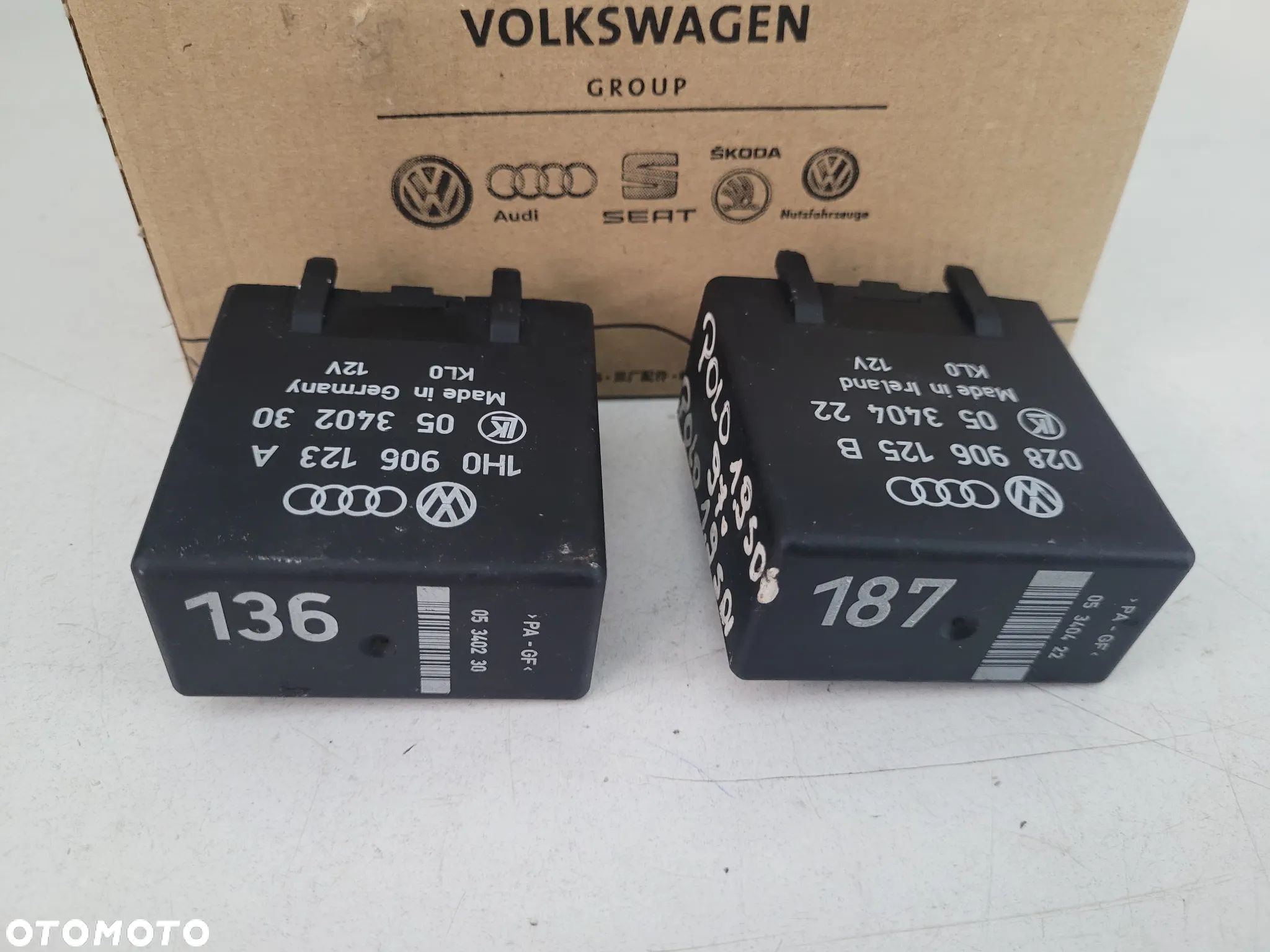 PRZEKAŹNIK ŚWIEC VW SEAT SKODA 1.9 D TD SDI - 1