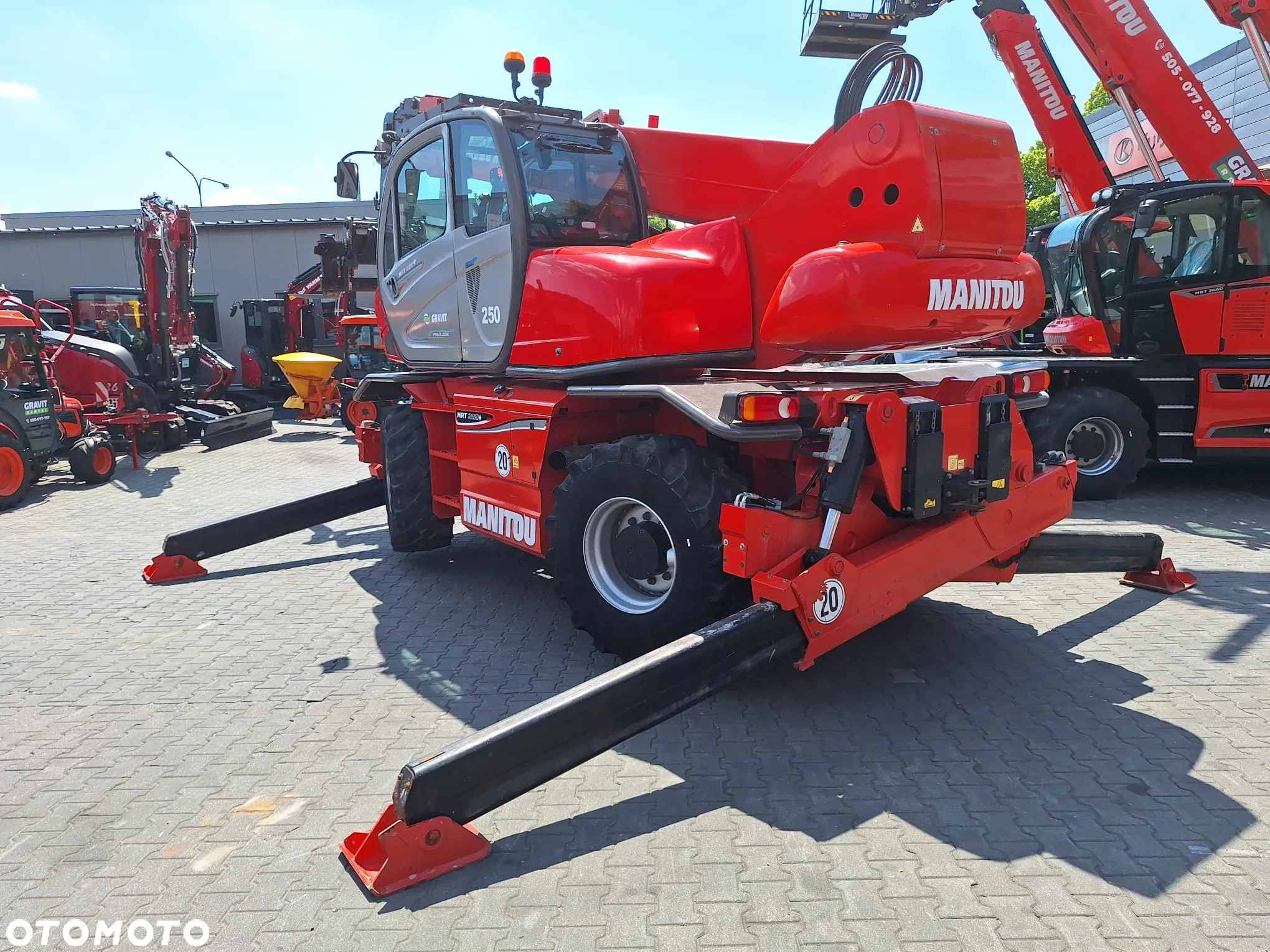 Manitou ładowarka teleskopowa obrotowa MRT 2150 - 5