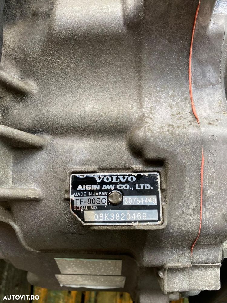 Cutie viteza automata 4x4 185cp Volvo S80 XC60 XC70 TF-80SC AWD 36050595 30751449 - 6