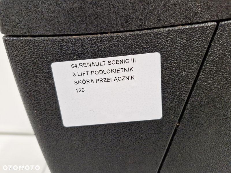 RENAULT SCENIC 3 III LIFT PODŁOKIETNIK SKÓRA PRZEŁĄCZNIK - 6