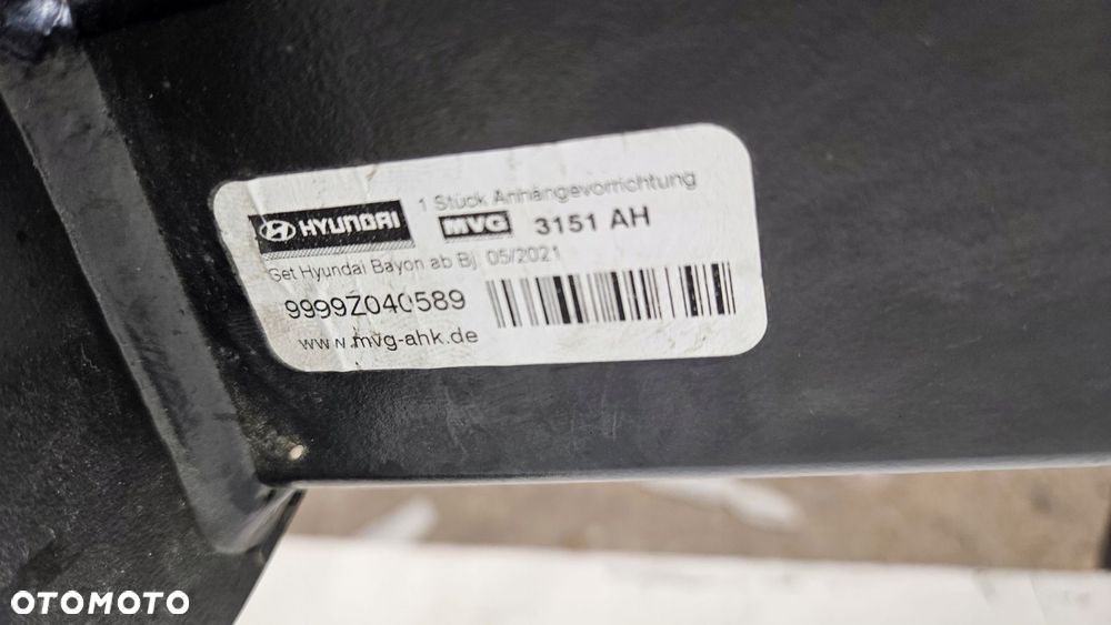 hak holowniczy hyundai bayon 9999z040589 - 13