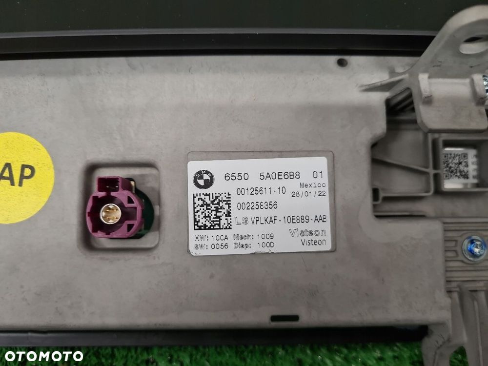 BMW G14 G15 G16 MONITOR EKRAN WYŚWIETLACZ 5A0E6B8 - 4