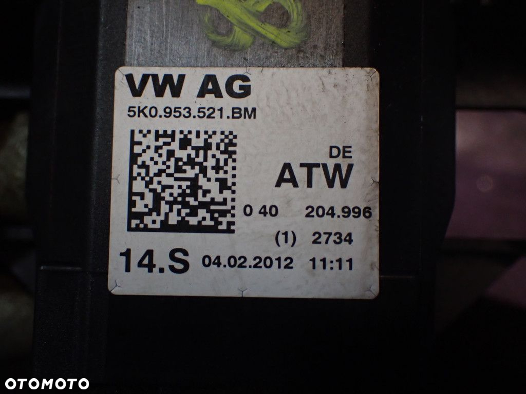 SKODA YETI I 09- PRZEŁĄCZNIK ZESPOLONY 5K0953521BM 5K0953502K 5K0953569D - 6