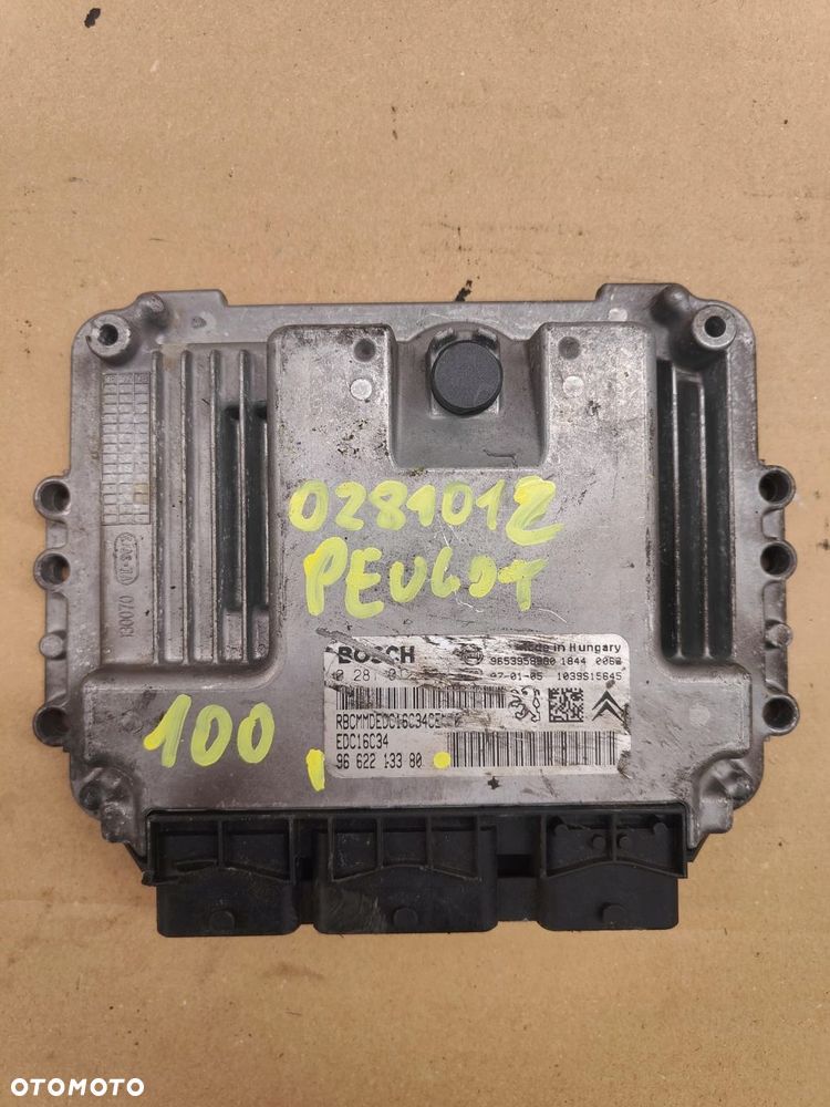 peugeot bosch sterownik silnika 9662213380