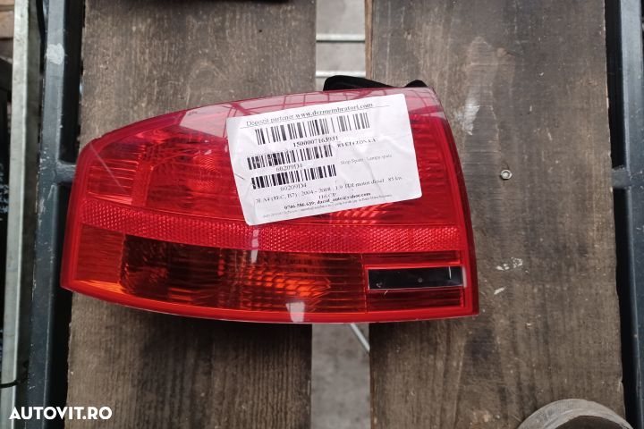 Lampa stop stanga pe aripa Audi A4 B7 [2004 - 2008] Avant wagon 5-usi - 1