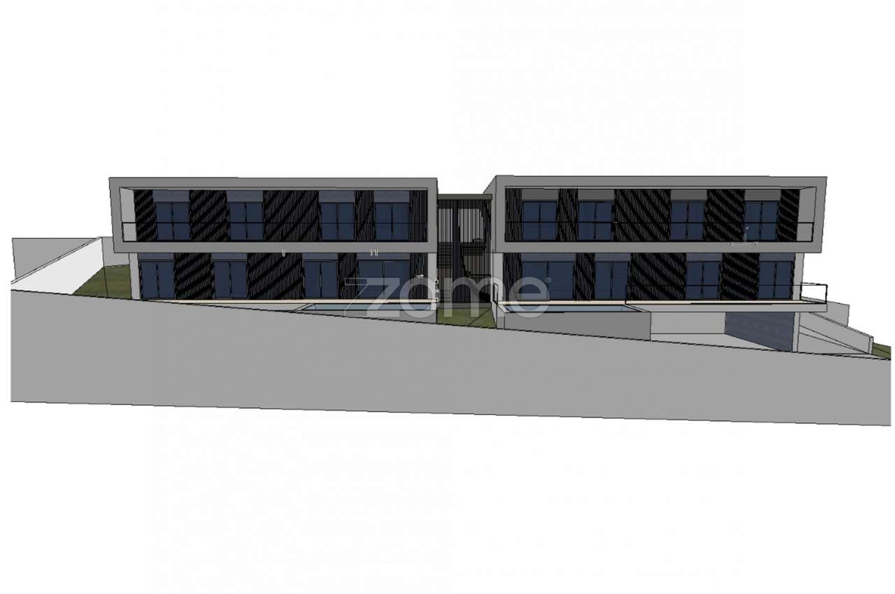 Terreno com Projeto Aprovado para 2 Moradias com Piscina - Grande imagem: 5/18