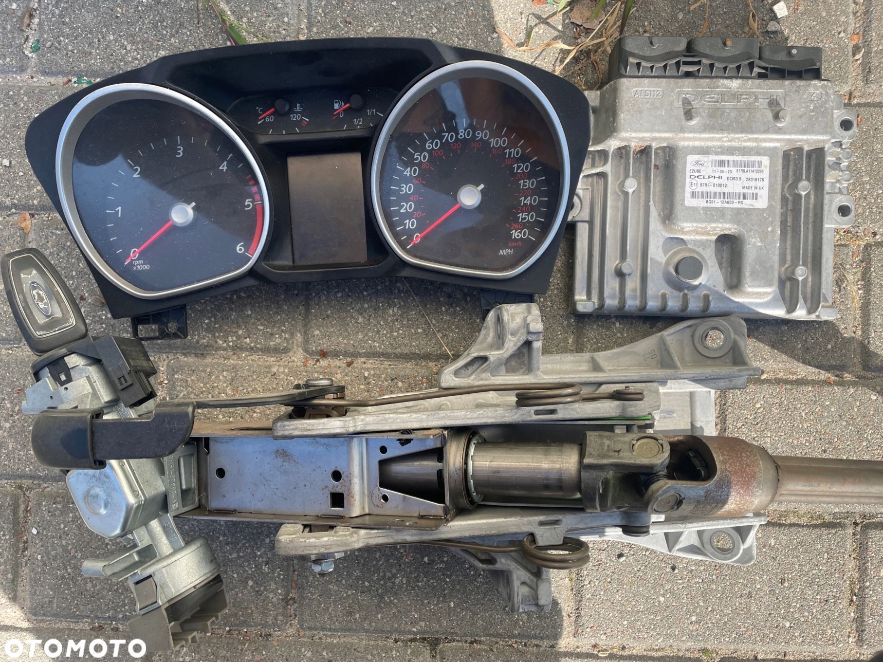 MONDEO MK 4 IV LIFT 2.0 TDCI ZESTAW STARTOWY KOMPUTER STACYJKA LICZNIK - 1