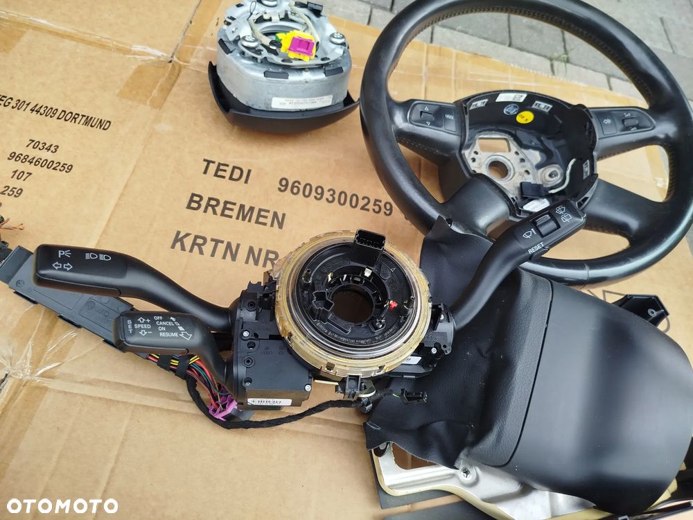 Audi A4 B7 kierownica wielofunkcyjna manetka tempomat - 10