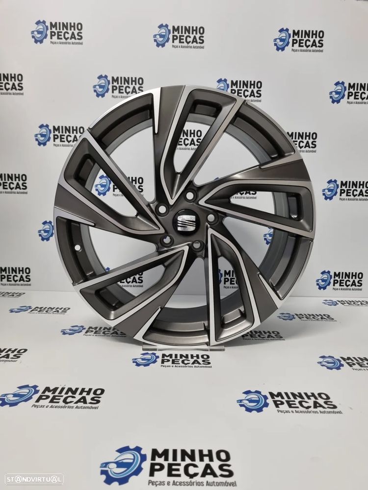 Jantes Seat Leon em 19 (5x112) GunMetal - 8