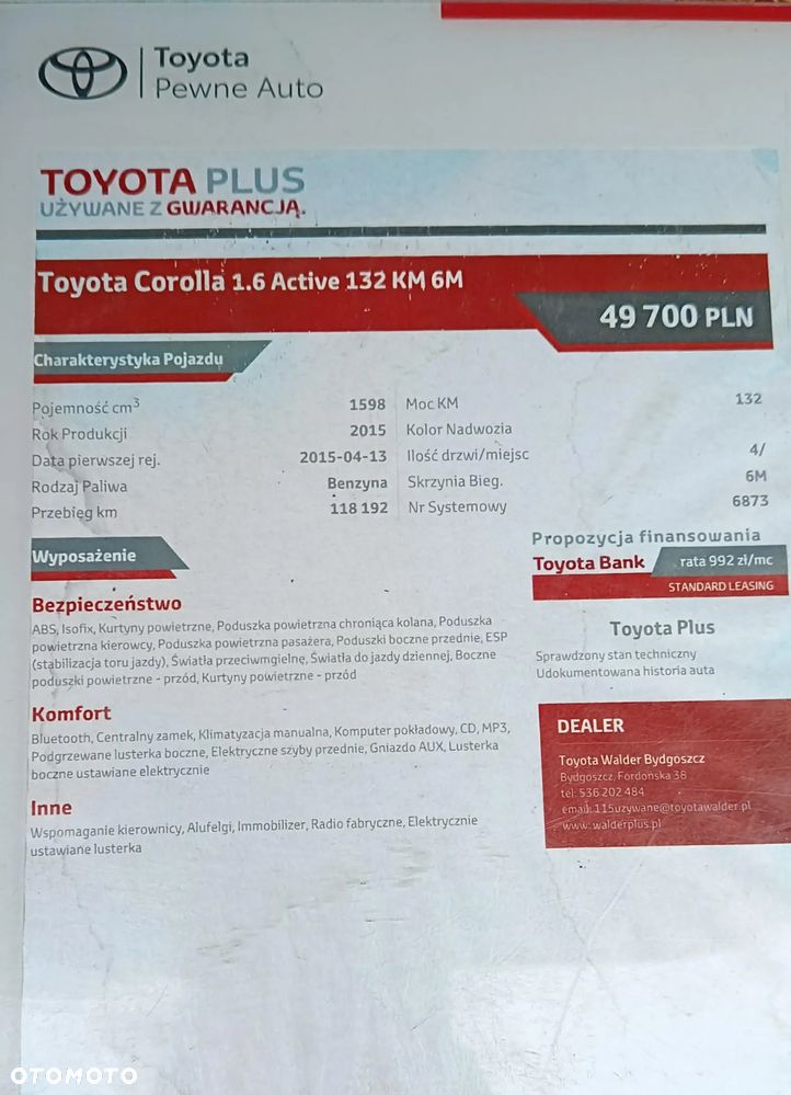 Toyota Corolla 1.6 Active - 16