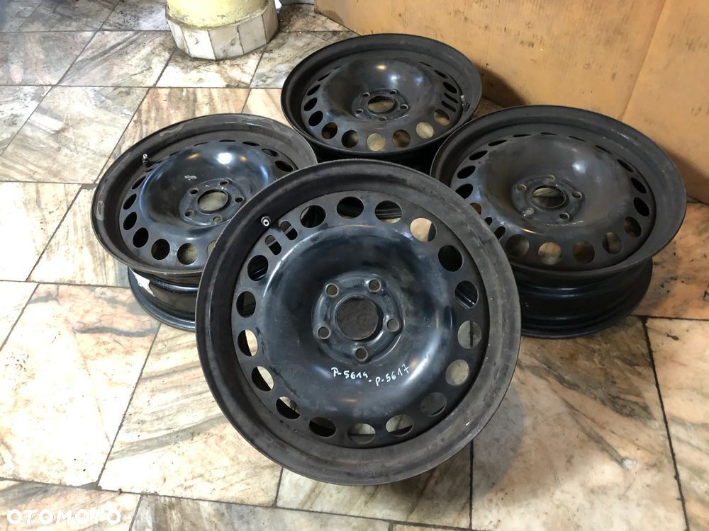 5614. Felgi Stalowe R16 5x105 56,5 MM ET 39 - Komplet- 4 Szt - Opel Astra J - Wysyłka Montaż - 1