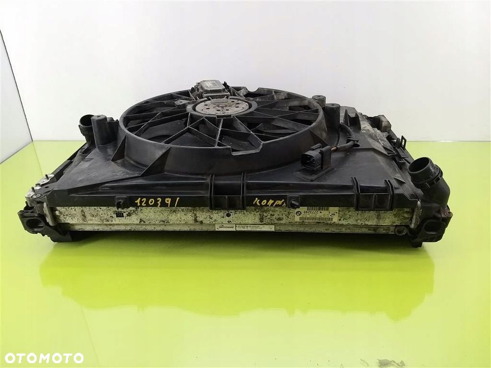 Chłodnica z wentylatorem KLIMATYZACJA BMW Seria 1 E87 2004-2013 2.0B 122KM - 4