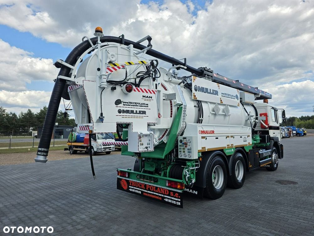 MAN 6x4 WUKO MULLER CANALMASTER KOMBI DO CZYSZCZENIA KANAŁÓW - 33