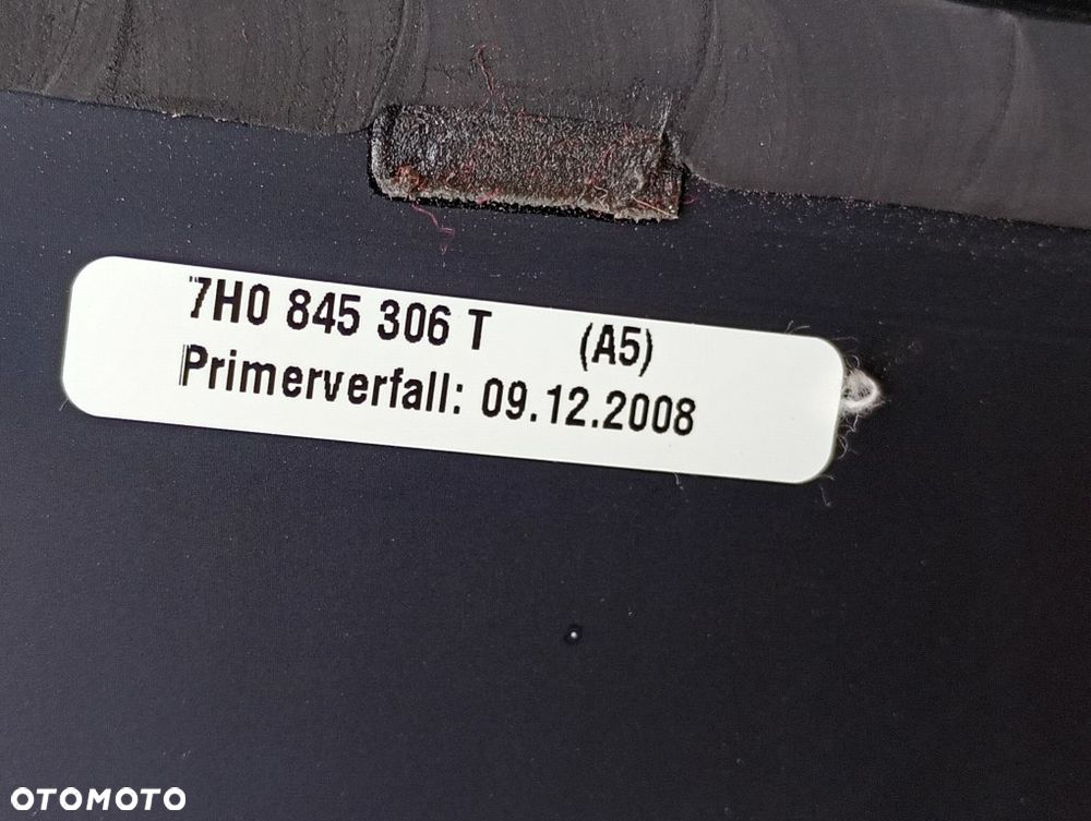 szyba prawa drzwi przesuwnych vw caravelle transporter t5 2008r 7H1845306T - 5