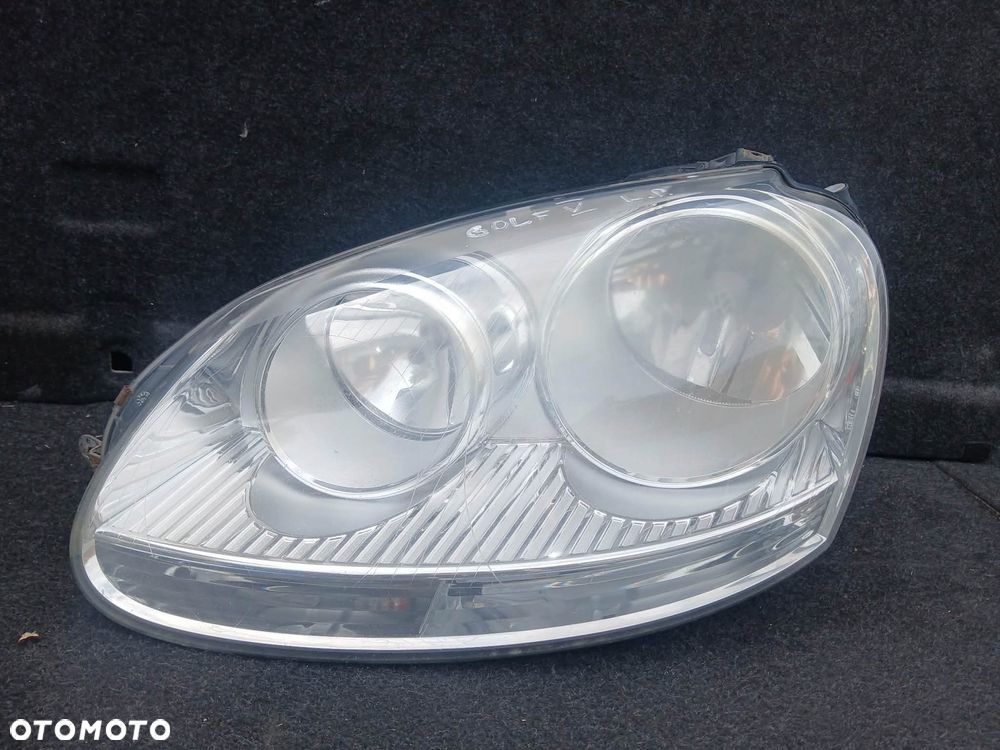 Volkswagen Golf 5 V lampa przednia prawa, lewa - 7