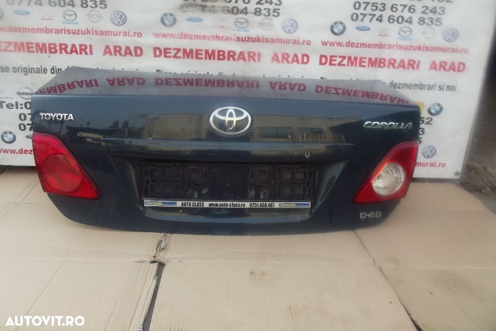 Stop Toyota Corolla stop haion usa portbagaj stanga dreapta dezmembrez - 2