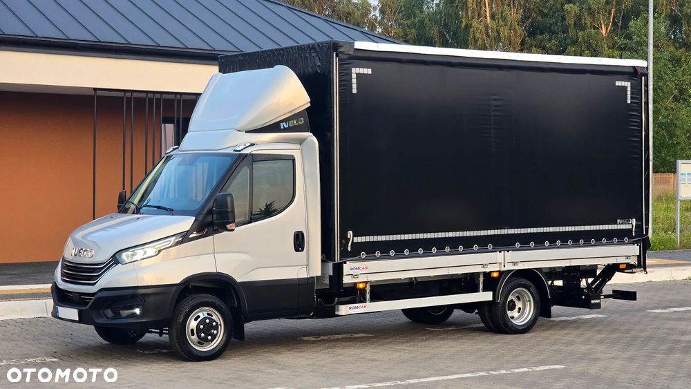 Iveco ❗️❗️DAILY 3.0 180KM 50C18 ❗️❗️WINDA PALFINGER 1000KG / AUTOMAT HI-MATIC / OBUSTRONNA BURTO-FIRANKA 10 PALET / NAWIGACJA / DACH ZSUWANY / TEMPOMAT ADAPTACYJNY / WERSJA WZMOCNIONA / SALON POLSKA / FULL LED / LAKIER METALIK / NOWE OPONY / MAKSYMALNA DOSTĘPNA OPCJA WYPOSAŻENIA❗❗ STAN - JAK NOWY ❗️ - 27
