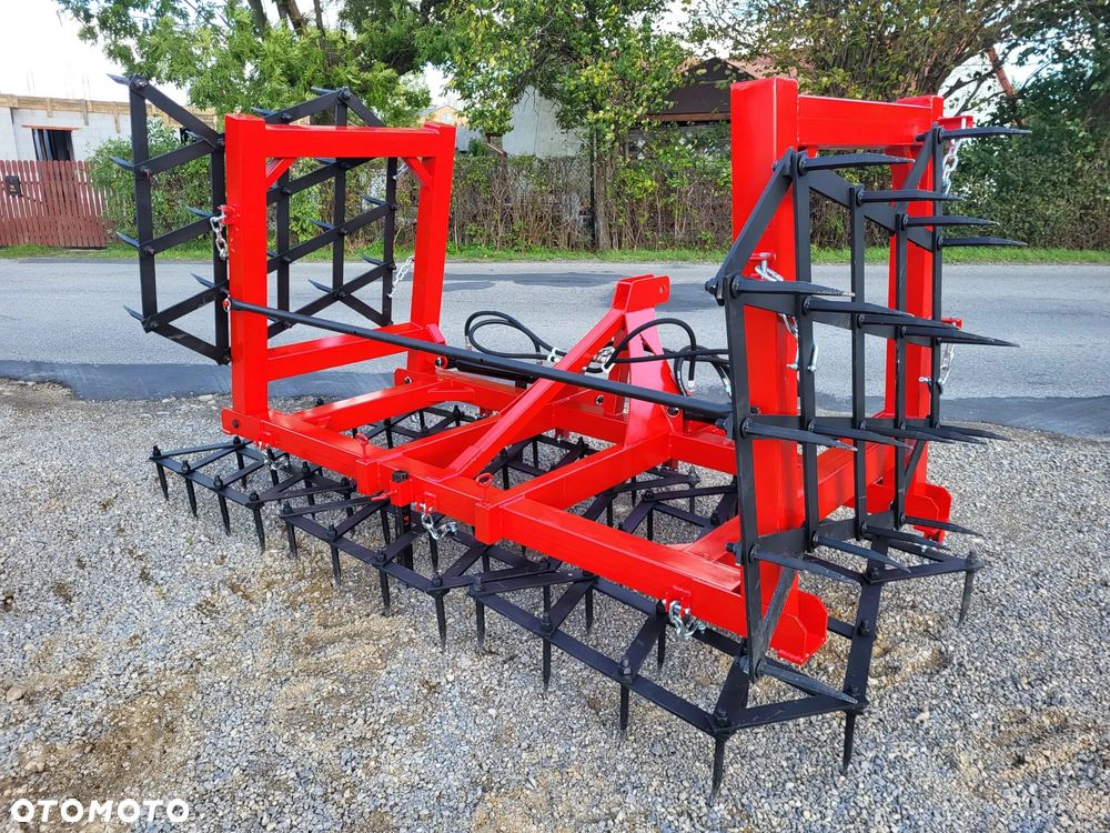 BRONY POLOWE HYDRAULICZNIE składane CIĘŻKIE *5pól *2 siłowniki *20 ząb - 8