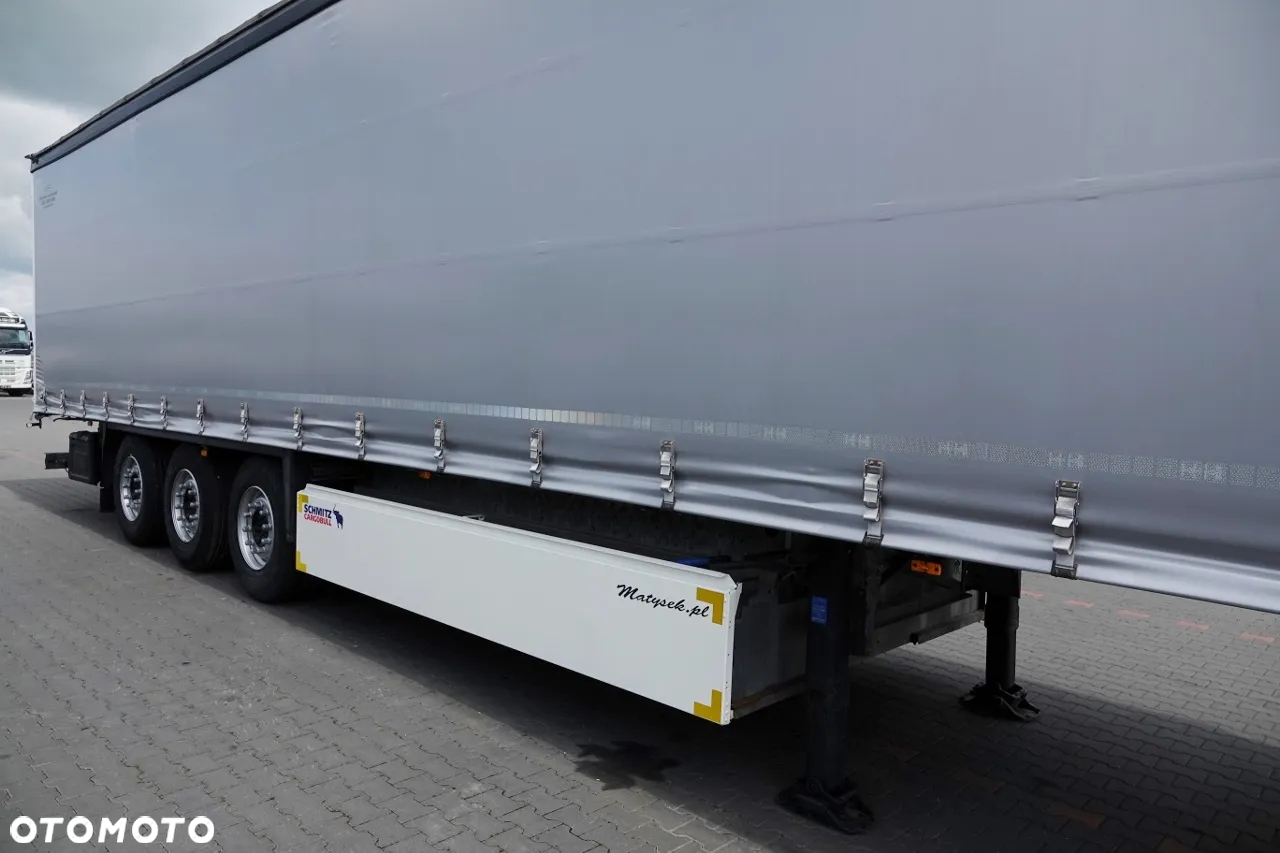 Schmitz Cargobull FIRANKA / STANDARD /  OŚ PODNOSZONA / KOSZ NA PALETY - 9