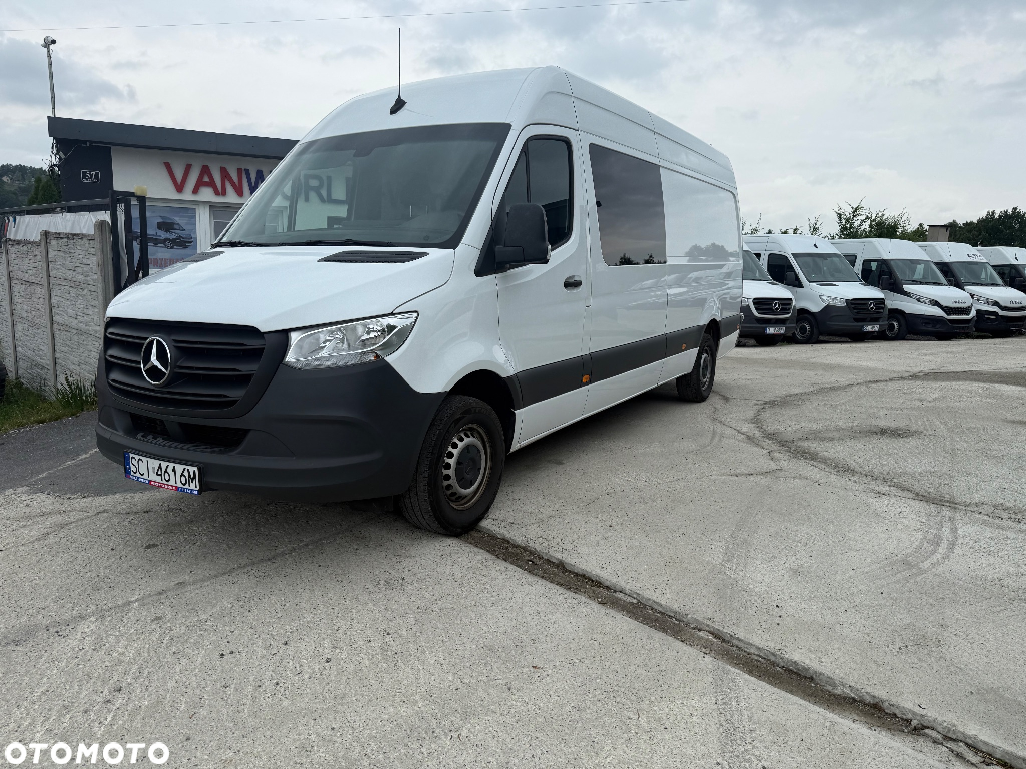 Mercedes-Benz SPRINTER  BRYGADÓWKA 7 OSOB FULL POCJA KAMERY 360 - 3