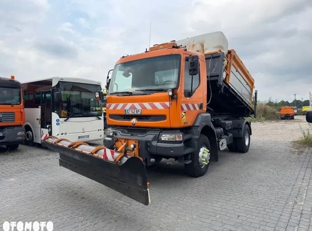 Renault Kerax 4x4 320DCi Wywrotka 3str 2004r. Klima SPECJALNY Solarka ACOMETIS Piaskarka Pług - 2