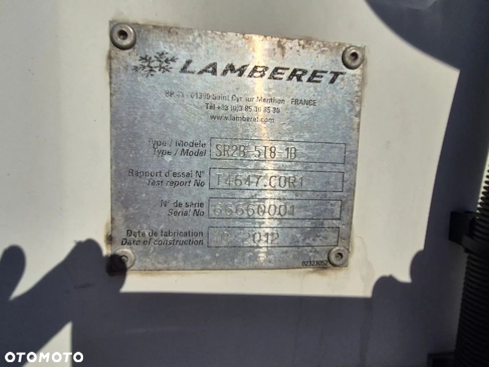 Lamberet LVFS - 15