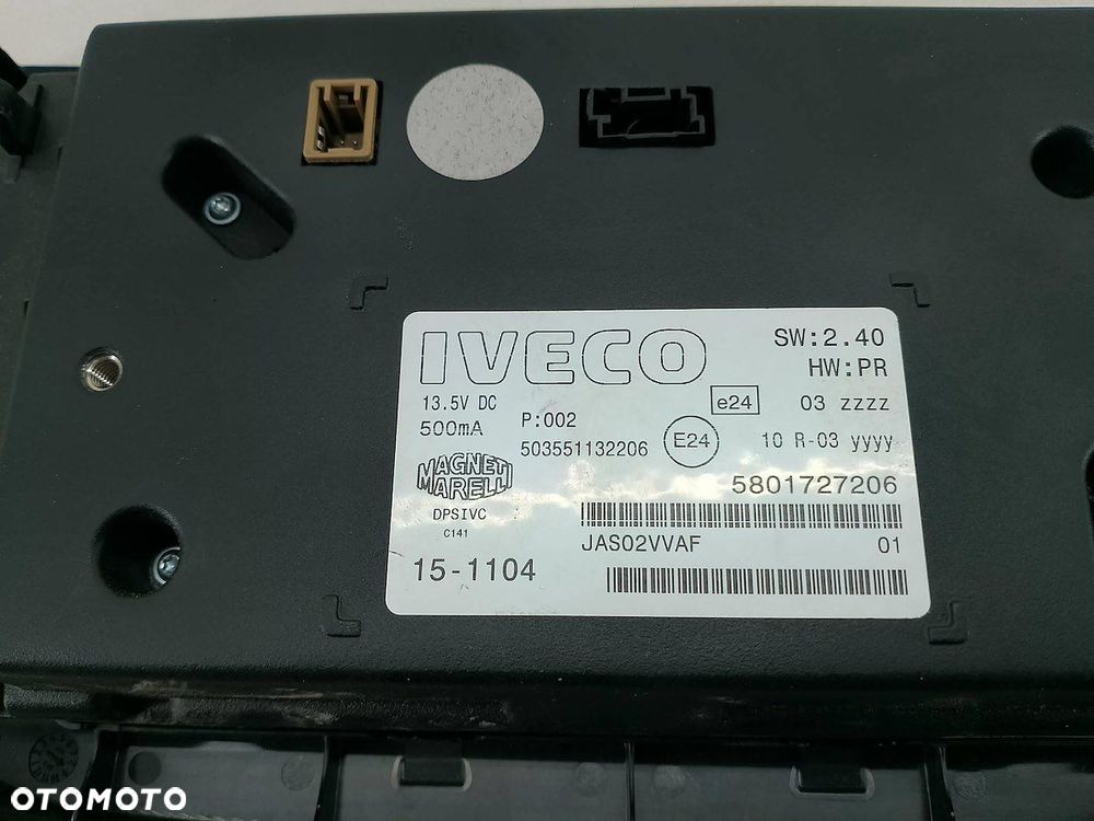 RADIO NAWIGACJA FABRYCZNA IVECO DAILY VI ( 14 - ) 5801727206 - 7