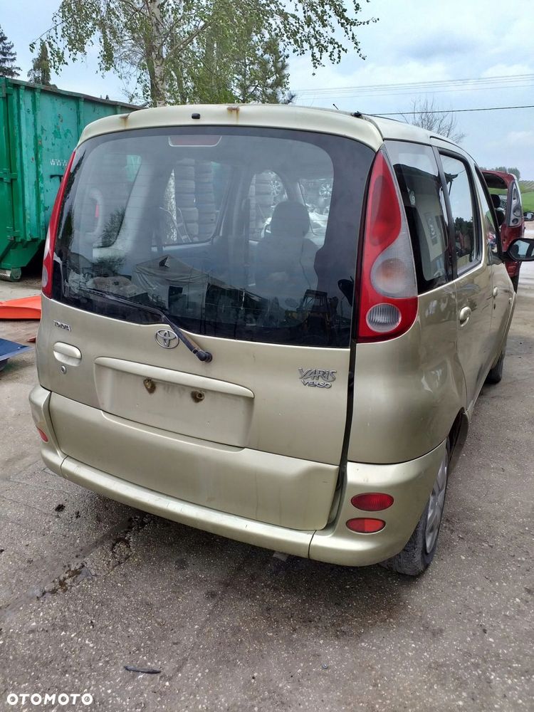 Toyota Yaris VERSO deska air bag poduszka pasy - 5