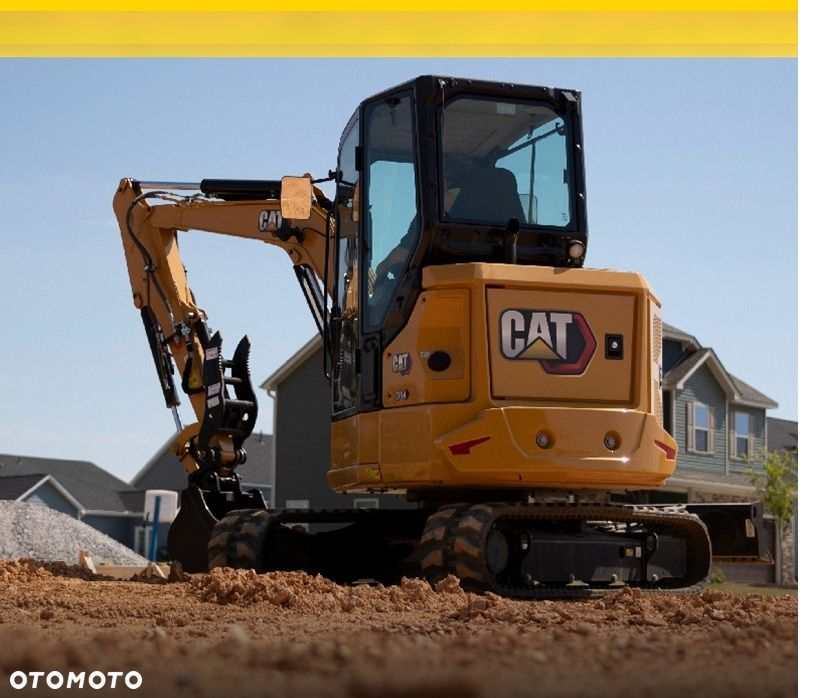 Caterpillar 304 CR / FABRYCZNIE NOWA / GWARANCJA 36 MIESIĘCY / KLIMATYZACJA / PRZECIWWAGA 225 kg / W ZESTAWIE 3 ŁYŻKI / - 2