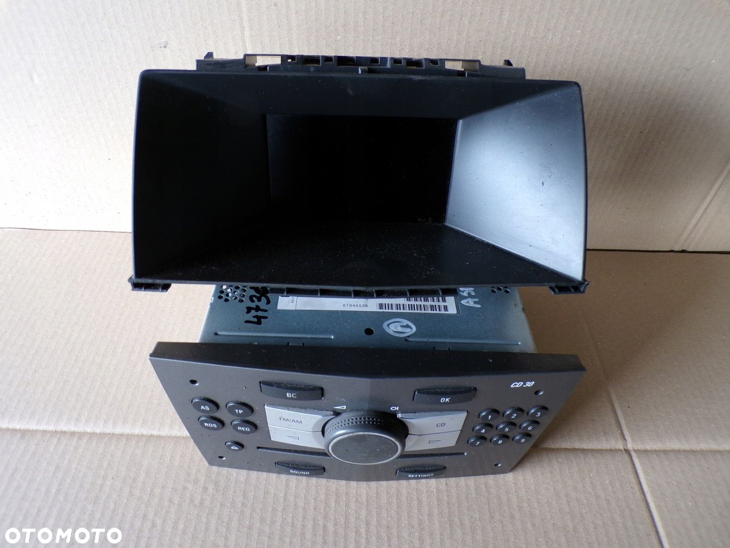 ASTRA III H RADIO WYŚWIETLACZ 344183129 - 2