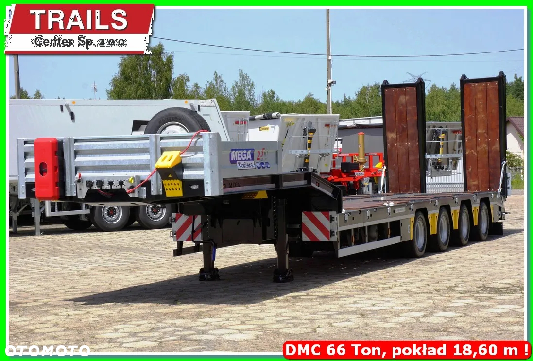 Inny Niska podłoga 4-osie, rozciągana dł. 18,60 m,  własne PTO, NAJAZDY HYDRAULICZNE. !!! - 6