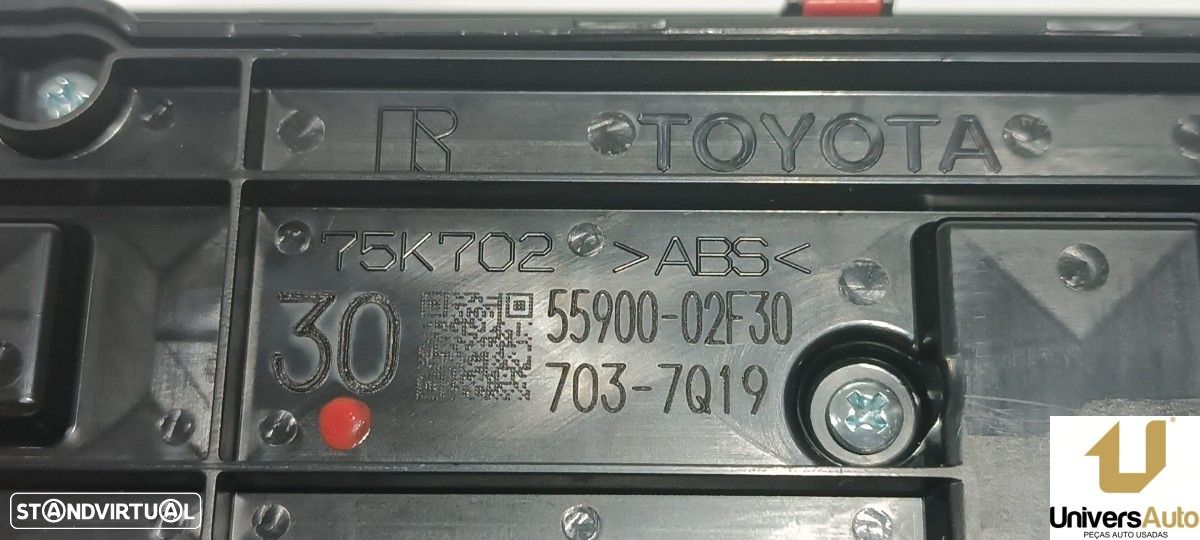 COMANDO CLIMATIZADOR TOYOTA COROLLA (E21) HYBRID ACTIVE - 4