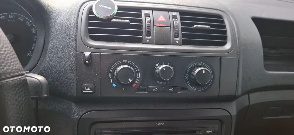 Panel sterownia  NAWIEWU SKODA FABIA II - 1