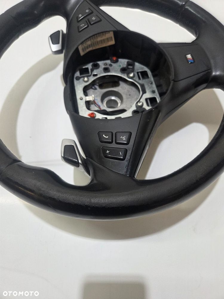 KIEROWNICA BMW E60 E61 M PAKIET ŁOPATKI - 10
