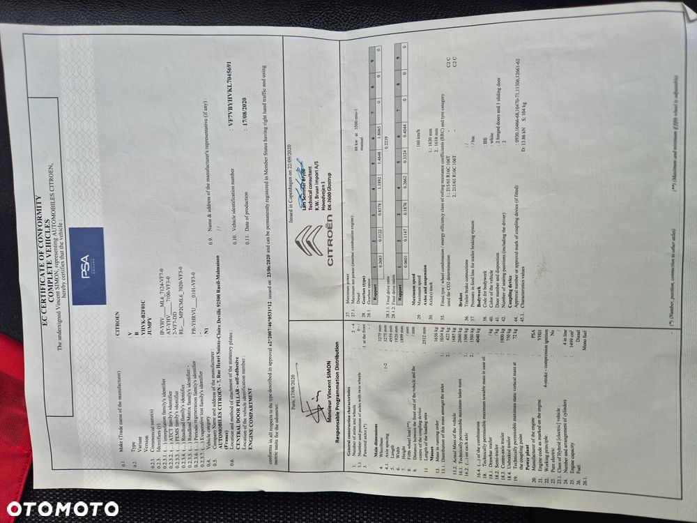 Toyota Proace Jumpy LONG L2 2020r 80Tys km!!! Klima SUPER STAN 100%Bezwypadkowy - 37