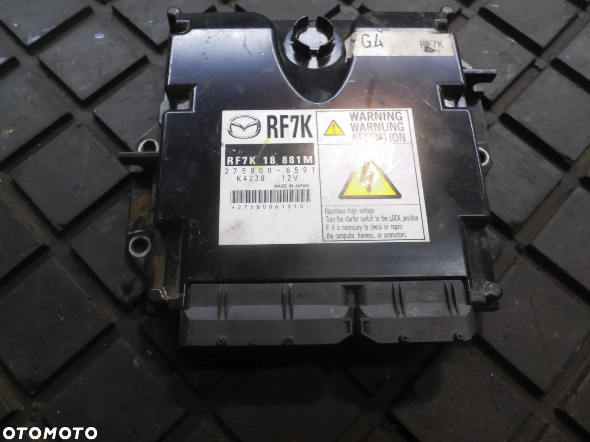 KOMPUTER STEROWNIK SILNIKA MAZDA 6 2005-2007 2758006591 - 1