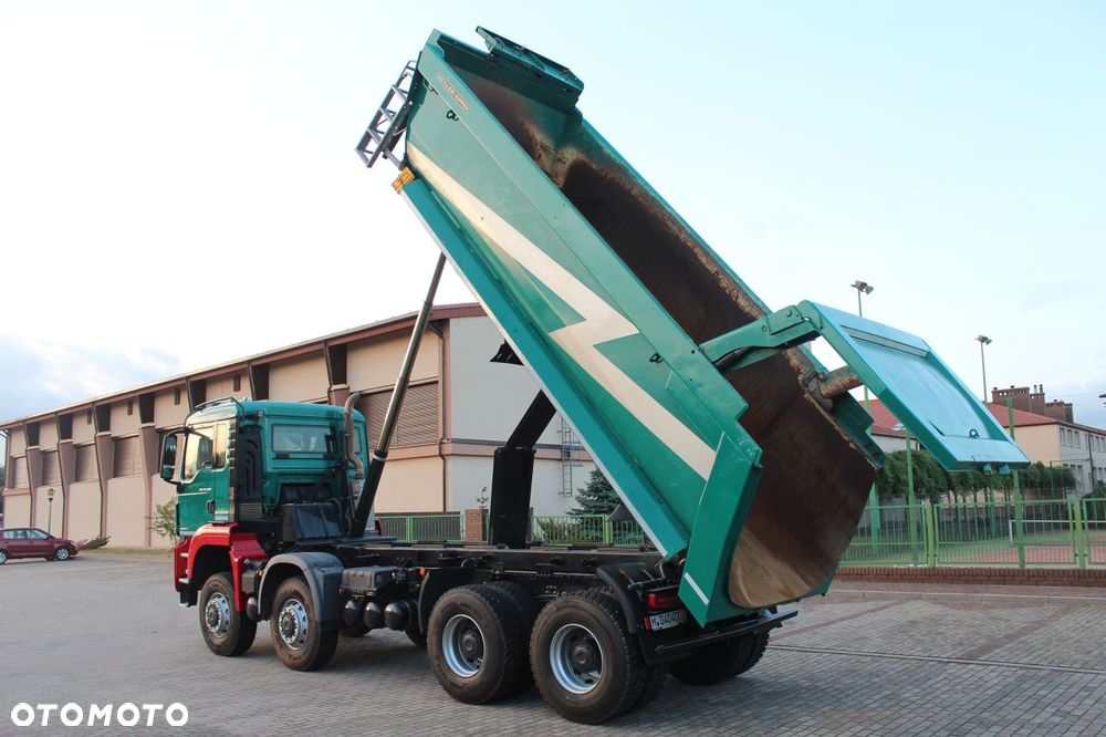 MAN TGS 35.500 8x6 WYWROTKA KIPPER Z NIEMIEC - 8