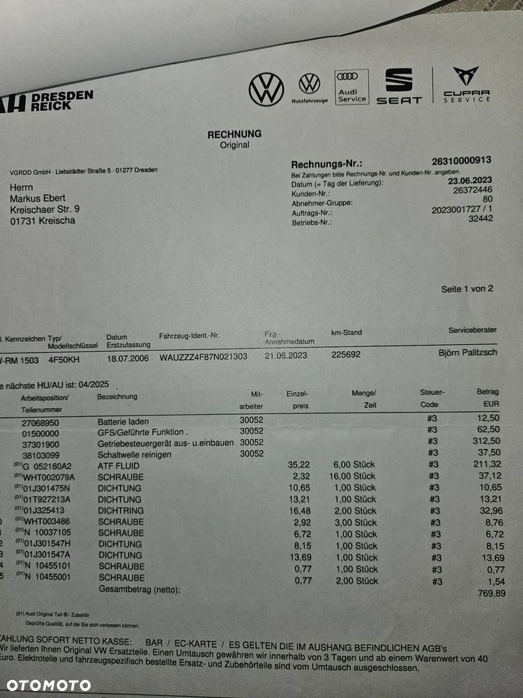 Audi A6 Avant 2.7 TDI DPF multitronic - 17