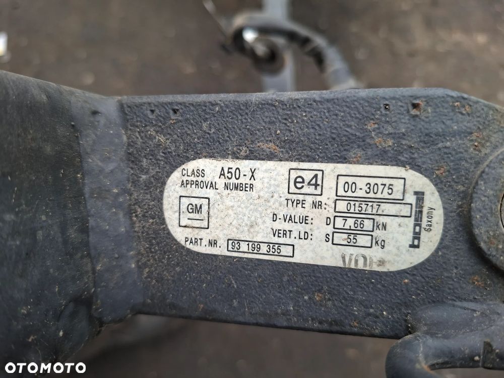 OPEL CORSA E 17r 3D HAK HOLOWNICZY 93199355 - 2
