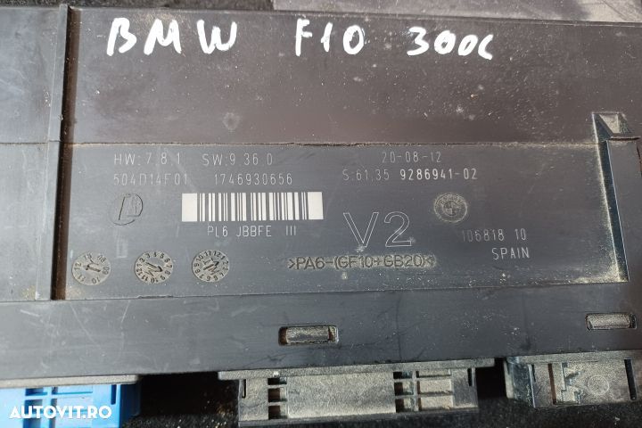 Calculator confort 9286941 9286941-02 9286941 9286941-02 BMW Seria 5 - 3