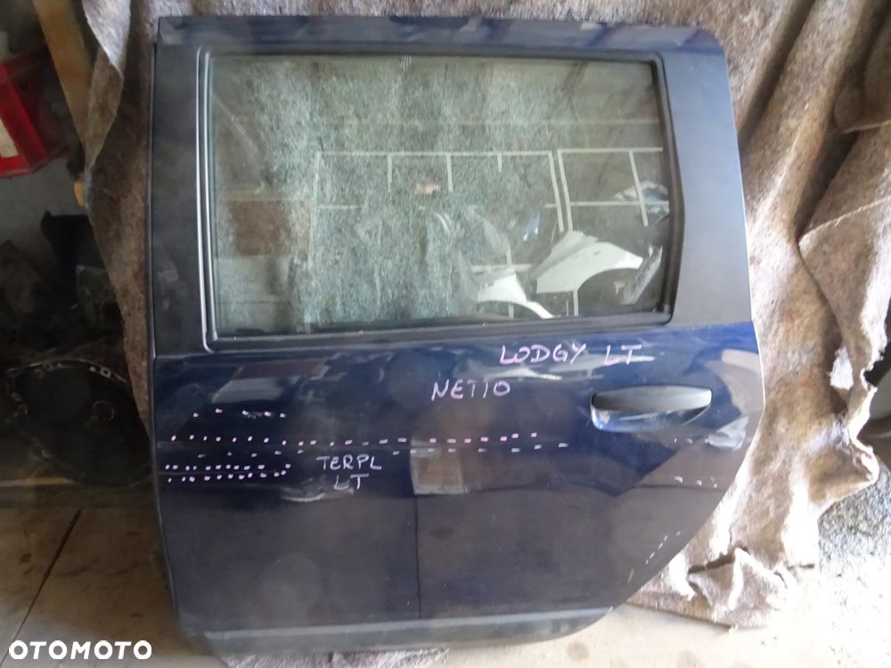 DACIA LODGY DRZWI TERPL LEWE TYLNE KOMPLETNE INNE CZESCI PYTAC - 1