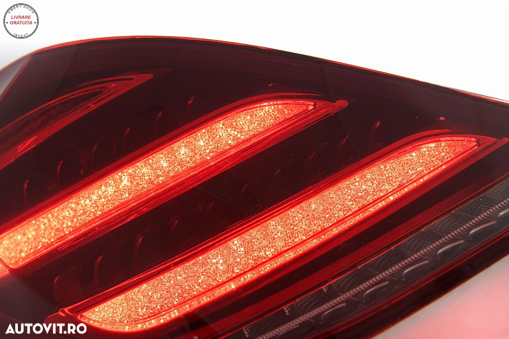 Stopuri Full LED Mercedes S-Class W222 (2013-2017) Semnalizare Dinamica Facelift D- livrare gratuita - 3