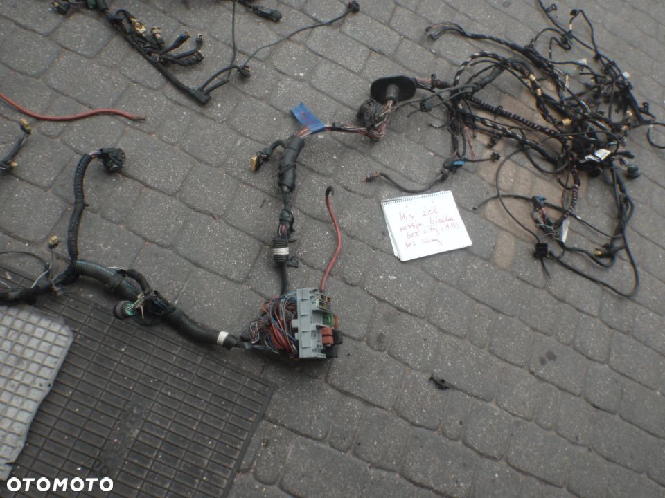 wiązka instalacja elektryka kostka mały komputer fiat panda posiadam wszystkie części do tego modelu - 1