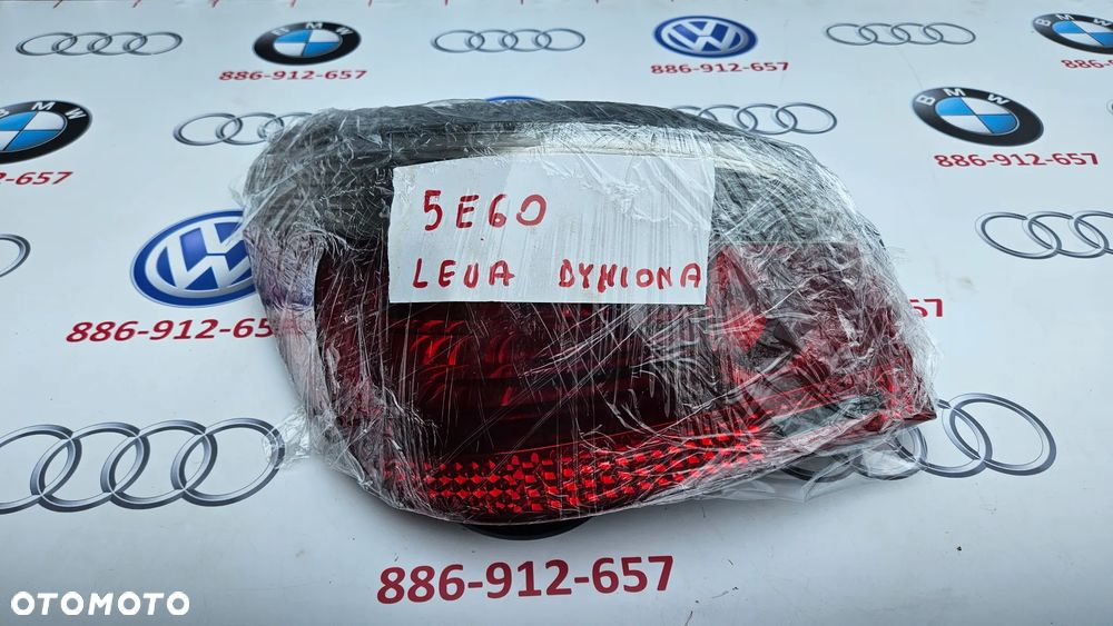 BMW 5 E60 SEDAN 2003-2007 Kompletna lampa tył lewy Lampa tylna lewa DYMIONA  6910767 EUROPA - 12