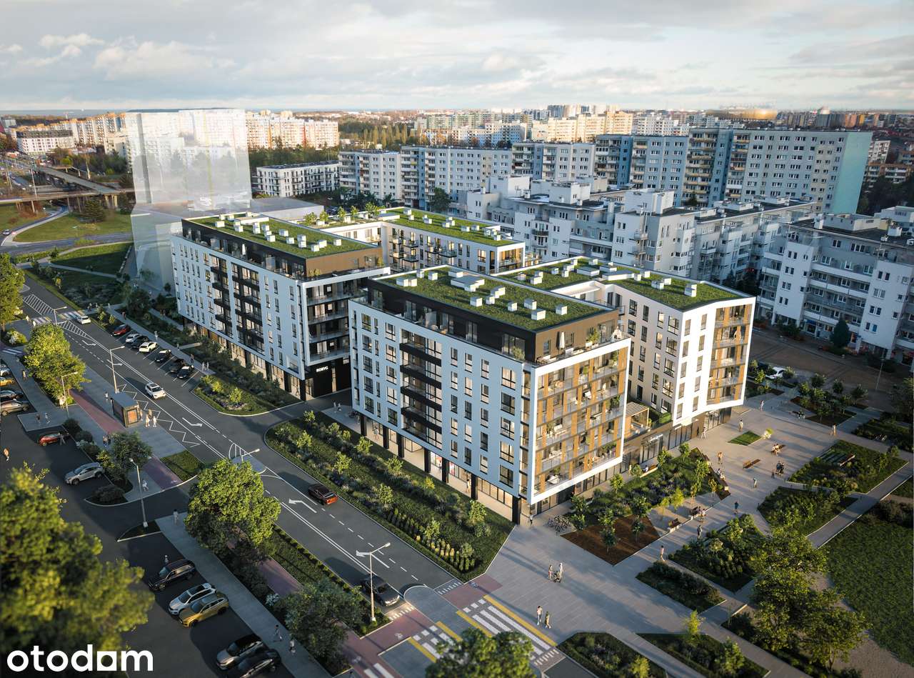 4-pokojowe mieszkanie 67m2 + balkon Bez Prowizji