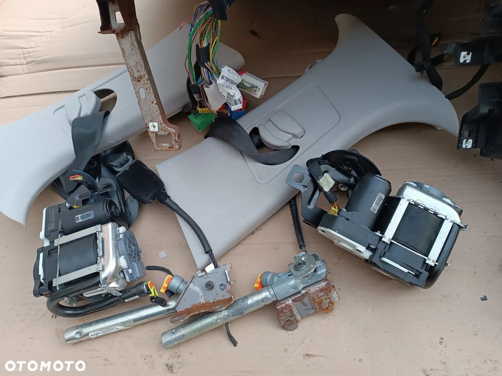 DESKA ROZDZIELCZA KONSOLA ZESTAW AIRBAG PODUSZKI ORYGINAŁ CITROEN C4 PICASSO II - 5