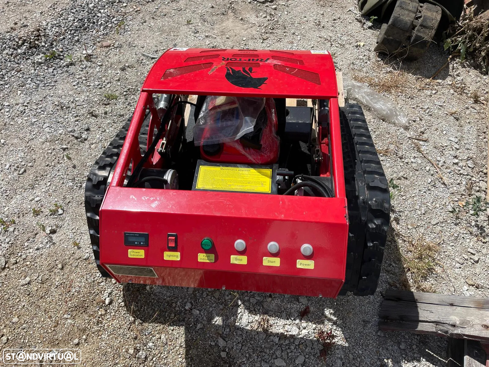RAPTOR VT 900 - Robot Destroçador de Mato - 3