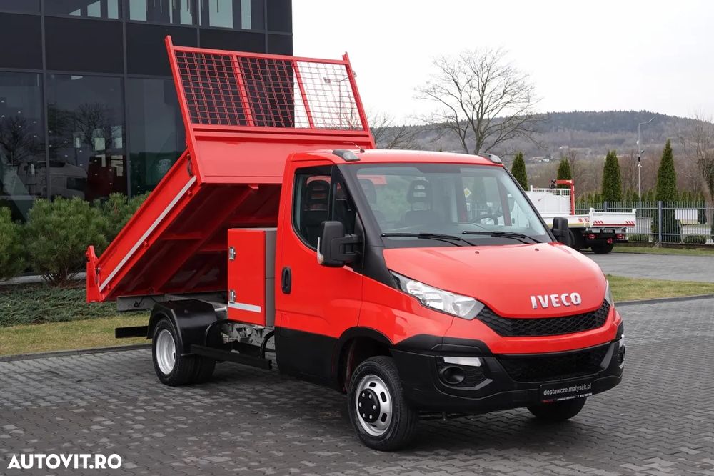 Iveco DAILY 35-130 / BASCULATOR SPATE / DUBLU / MANUAL / IMPORTAT - 3