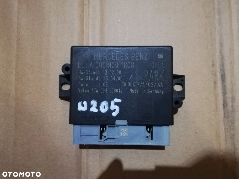 Moduł Czujników PDC Mercedes W205 A0009001808 - 1